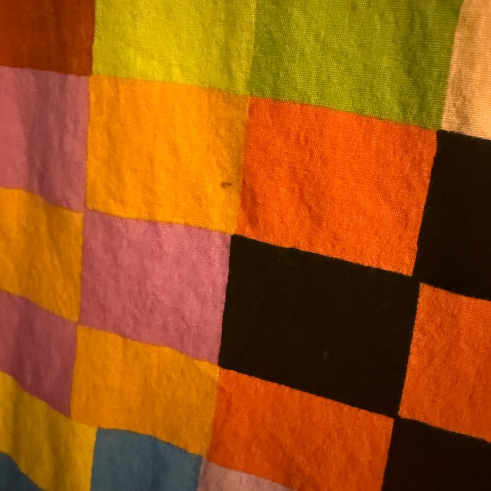 Nooworks Multicolor Checkered Midi Dress - Picture 9 of 9